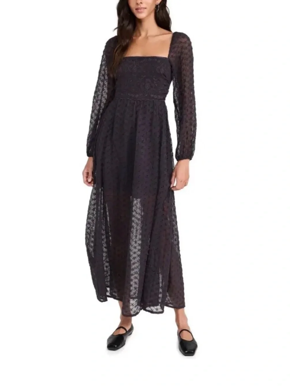 Free People Malina Maxi Dress Size XL